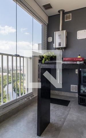 Apartamento à venda com 54m², 1 quarto e 2 vagasVaranda