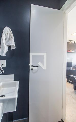 Apartamento à venda com 54m², 1 quarto e 2 vagasBanheiro Social