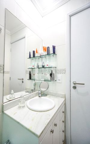 Apartamento à venda com 61m², 2 quartos e 1 vagaBanheiro social