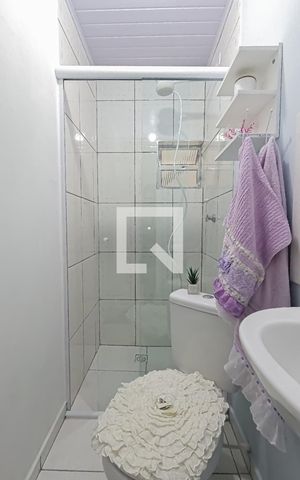 Studio para alugar com 24m², 1 quarto e sem vaga Studio para alugar com 24m², 1 quarto e sem vagaBanheiro