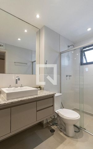Apartamento à venda com 82m², 1 quarto e 2 vagas Apartamento à venda com 82m², 1 quarto e 2 vagasBanheiro Social