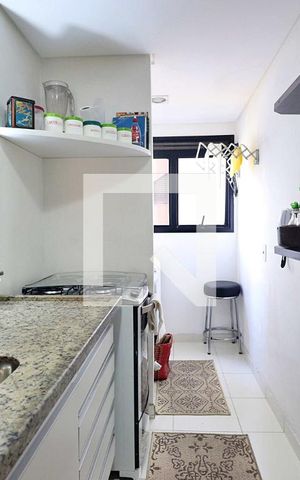 Apartamento à venda com 52m², 1 quarto e 1 vagaCozinha