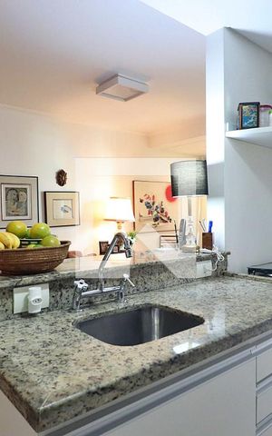 Apartamento à venda com 52m², 1 quarto e 1 vagaCozinha