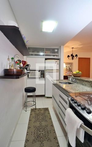 Apartamento à venda com 52m², 1 quarto e 1 vagaCozinha