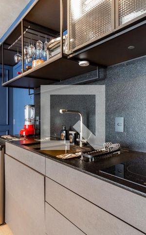 Studio à venda com 41m², 1 quarto e 1 vaga Studio à venda com 41m², 1 quarto e 1 vagaCozinha