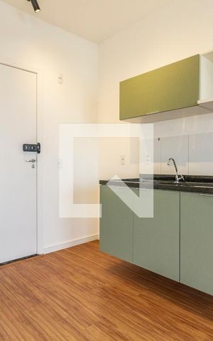 Studio à venda com 25m², 1 quarto e sem vagaCozinha