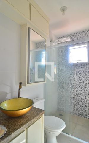 Casa de condomínio para alugar com 110m², 2 quartos e 1 vagaBanheiro