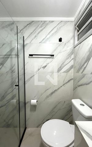 Apartamento para alugar com 48m², 1 quarto e sem vaga Apartamento para alugar com 48m², 1 quarto e sem vagaBanheiro