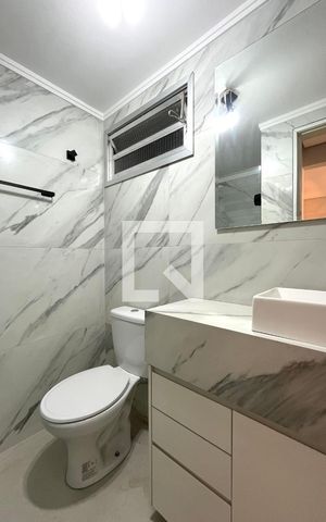 Apartamento para alugar com 48m², 1 quarto e sem vaga Apartamento para alugar com 48m², 1 quarto e sem vagaBanheiro