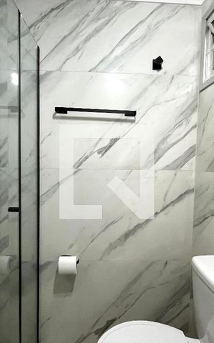 Apartamento para alugar com 48m², 1 quarto e sem vaga Apartamento para alugar com 48m², 1 quarto e sem vagaBanheiro