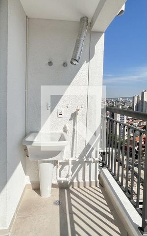 Apartamento à venda com 47m², 2 quartos e 1 vagaVaranda e Area de Serviço