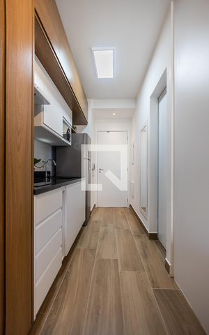 Studio para alugar com 25m², 1 quarto e sem vagaCozinha