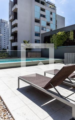 Studio para alugar com 25m², 1 quarto e sem vagaPiscina
