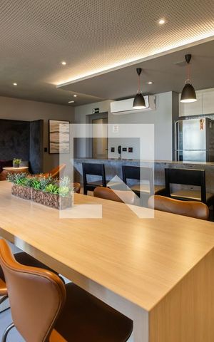 Studio para alugar com 25m², 1 quarto e sem vagaSalão de Festas