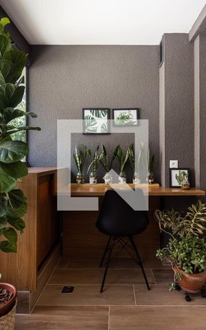 Studio para alugar com 25m², 1 quarto e sem vagaVaranda