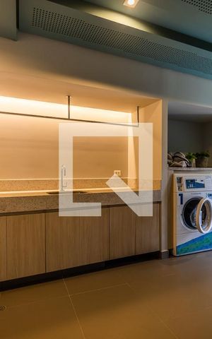 Studio para alugar com 25m², 1 quarto e sem vagaLavanderia