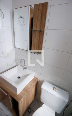 Apartamento para alugar com 43m², 2 quartos e sem vagaBanheiro