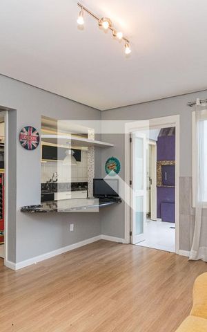Apartamento para alugar com 55m², 1 quarto e 1 vagaSala