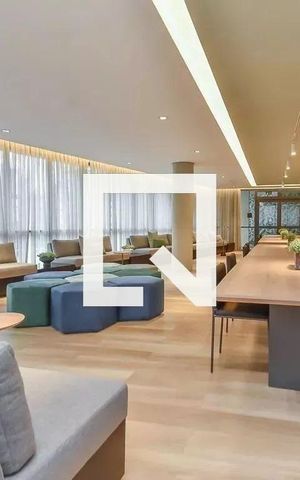 Studio para alugar com 27m², 1 quarto e sem vaga Studio para alugar com 27m², 1 quarto e sem vagaÁrea comum - Salão de festas