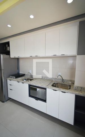 Studio à venda com 25m², 1 quarto e 1 vaga Studio à venda com 25m², 1 quarto e 1 vagaCozinha