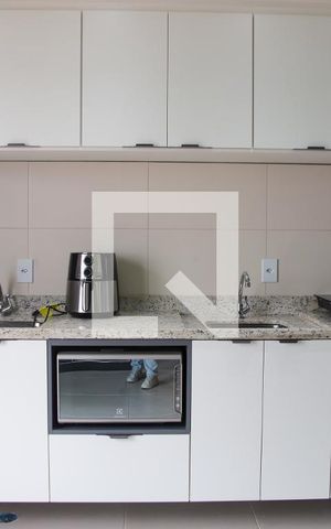 Studio à venda com 26m², 1 quarto e sem vaga Studio à venda com 26m², 1 quarto e sem vagaCozinha