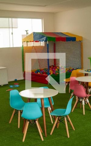Apartamento para alugar com 42m², 2 quartos e 1 vaga Apartamento para alugar com 42m², 2 quartos e 1 vagaespaço kids