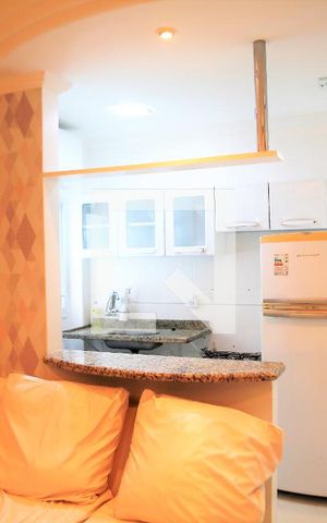 Apartamento para alugar com 54m², 1 quarto e 1 vagaSala