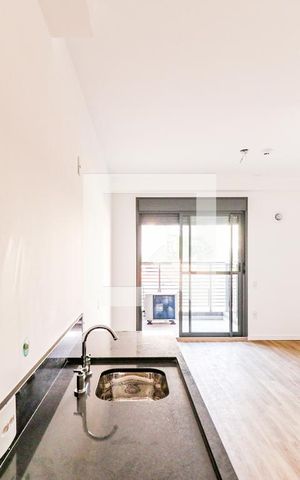 Studio para alugar com 26m², 1 quarto e sem vaga Studio para alugar com 26m², 1 quarto e sem vagaCozinha