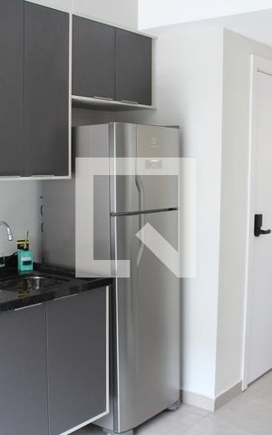 Studio à venda com 23m², 1 quarto e sem vagaCozinha