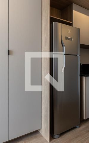 Studio à venda com 27m², 1 quarto e sem vagaCozinha
