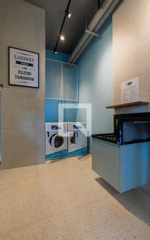 Studio à venda com 28m², 1 quarto e sem vagaLavanderia