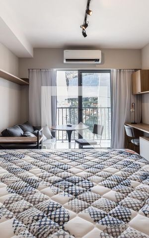 Studio à venda com 28m², 1 quarto e sem vagaStudio - Quarto
