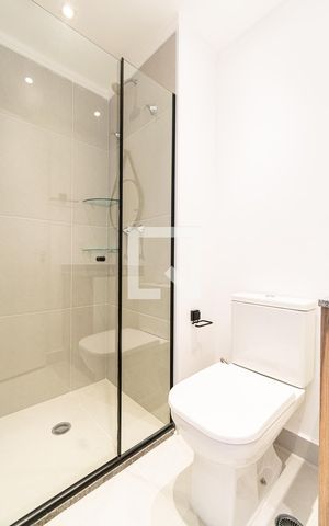 Apartamento para alugar com 29m², 1 quarto e sem vaga Apartamento para alugar com 29m², 1 quarto e sem vagaBanheiro