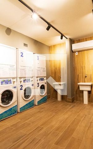 Apartamento à venda com 25m², 1 quarto e sem vaga Apartamento à venda com 25m², 1 quarto e sem vagaLavanderia