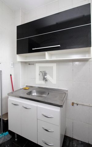Studio à venda com 37m², 1 quarto e sem vagaCozinha