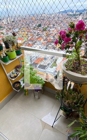 Apartamento à venda com 65m², 2 quartos e 1 vagaSala - Sacada