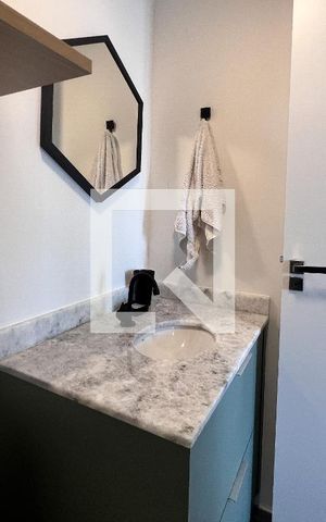 Apartamento à venda com 26m², 1 quarto e sem vagaBanheiro da Suíte