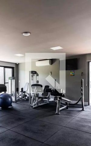 Studio para alugar com 47m², 1 quarto e 1 vaga Studio para alugar com 47m², 1 quarto e 1 vagaÁrea comum - Academia