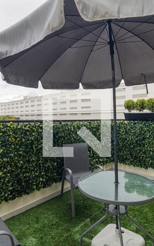 Apartamento à venda com 38m², 1 quarto e sem vaga Apartamento à venda com 38m², 1 quarto e sem vagaVaranda