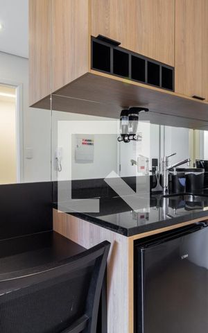 Studio à venda com 24m², 1 quarto e sem vaga Studio à venda com 24m², 1 quarto e sem vagaCozinha