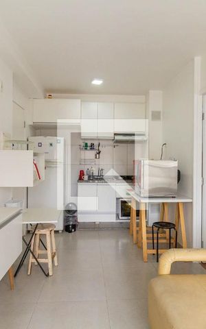 Apartamento à venda com 35m², 1 quarto e sem vagaSala