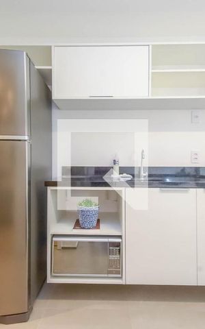 Studio para alugar com 26m², 1 quarto e sem vaga Studio para alugar com 26m², 1 quarto e sem vagaCozinha