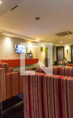 Apartamento à venda com 40m², 1 quarto e 1 vagaHall
