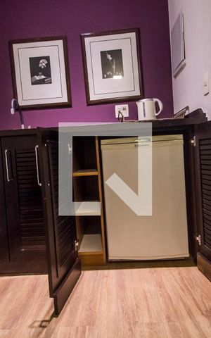 Apartamento à venda com 40m², 1 quarto e 1 vagaDetalhe da cozinha