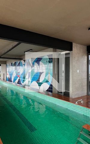 Apartamento para alugar com 37m², 1 quarto e 1 vaga Apartamento para alugar com 37m², 1 quarto e 1 vagaPiscina