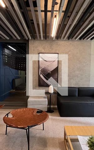 Apartamento para alugar com 37m², 1 quarto e 1 vaga Apartamento para alugar com 37m², 1 quarto e 1 vagaHall