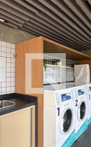 Apartamento para alugar com 37m², 1 quarto e 1 vaga Apartamento para alugar com 37m², 1 quarto e 1 vagaLavanderia
