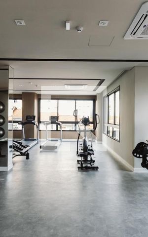Studio à venda com 30m², 1 quarto e sem vaga Studio à venda com 30m², 1 quarto e sem vagaAcademia