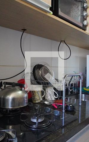 Apartamento à venda com 43m², 2 quartos e 1 vagaCozinha