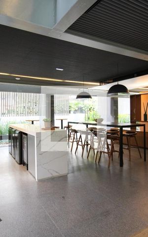 Apartamento para alugar com 52m², 1 quarto e 1 vaga Apartamento para alugar com 52m², 1 quarto e 1 vagaHall/Espaço Gourmet
